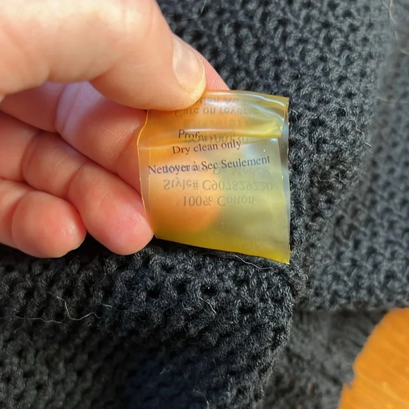 Alice + Olivia Black Knit Whimsigoth Beaded Sleeveless Cardigan Sweater Small - Picture 9 of 11